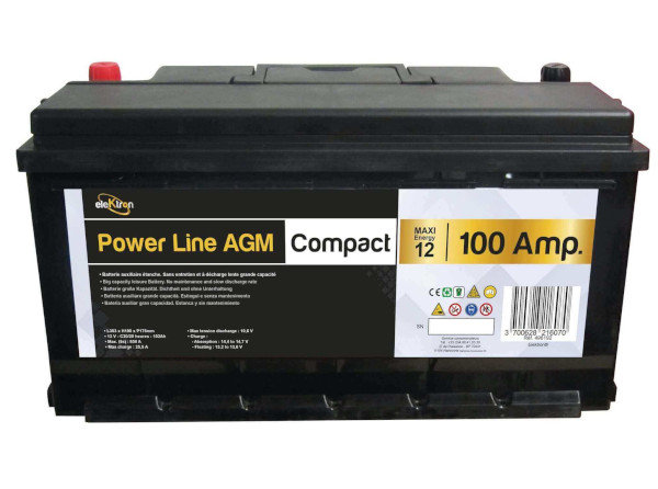 Modelo 4 Baterias AGM recomendadas por MundoCamper.club